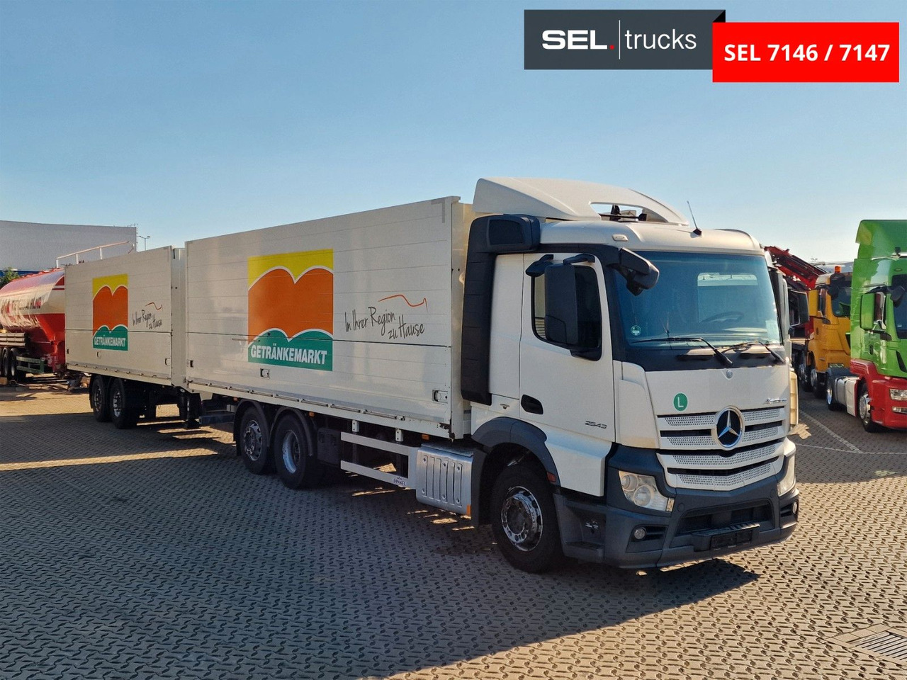 Mercedes-Benz Actros 2543 / Retarder / Lenkachse / Liftachse - Joogiveok: pilt 3 Mercedes-Benz Actros 2543 / Retarder / Lenkachse / Liftachse - Joogiveok: pilt 3
