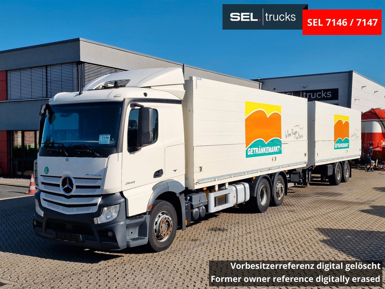 Mercedes-Benz Actros 2543 / Retarder / Lenkachse / Liftachse - Joogiveok: pilt 1 Mercedes-Benz Actros 2543 / Retarder / Lenkachse / Liftachse - Joogiveok: pilt 1