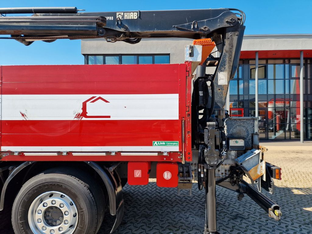 Kraanaga veoauto, Madelveok/ Platvormveok Mercedes-Benz Actros 2546 / HIAB 166K / ADC 4,1t / Lenkachse: pilt 9