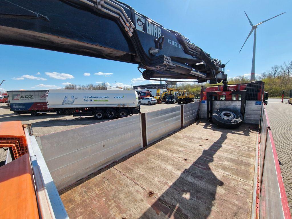 Kraanaga veoauto, Madelveok/ Platvormveok Mercedes-Benz Actros 2546 / HIAB 166K / ADC 4,1t / Lenkachse: pilt 13