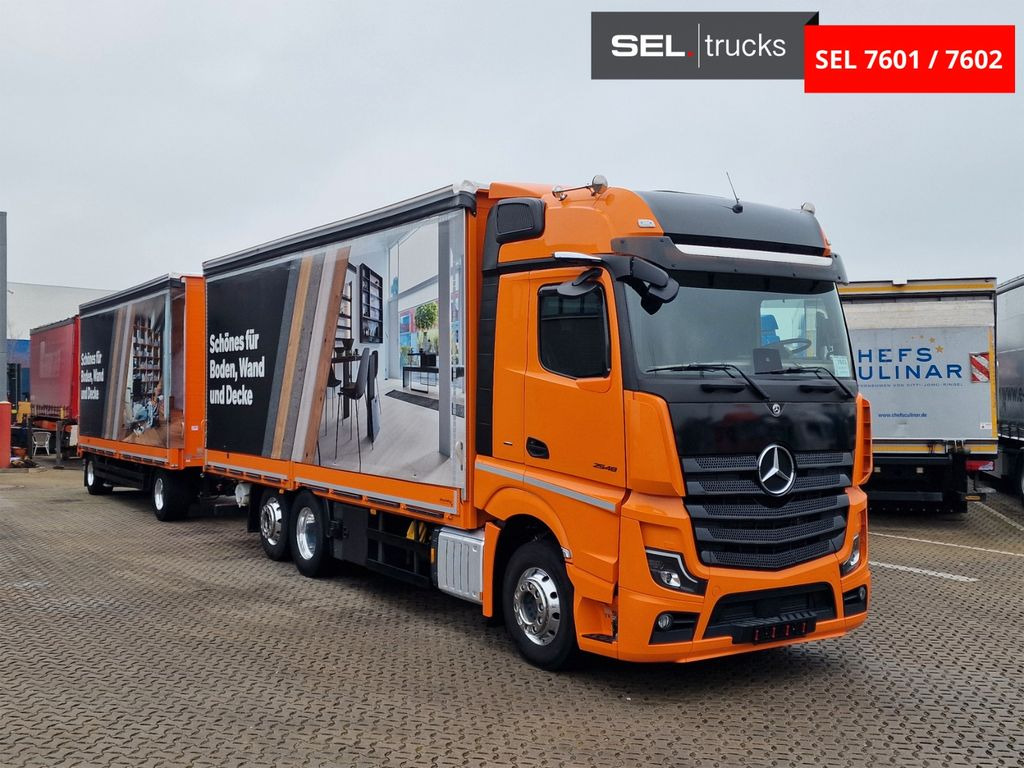 Mercedes-Benz Actros 2548 / Retarder / Aluklappen / Euro 6E - Tent veoauto: pilt 3 Mercedes-Benz Actros 2548 / Retarder / Aluklappen / Euro 6E - Tent veoauto: pilt 3