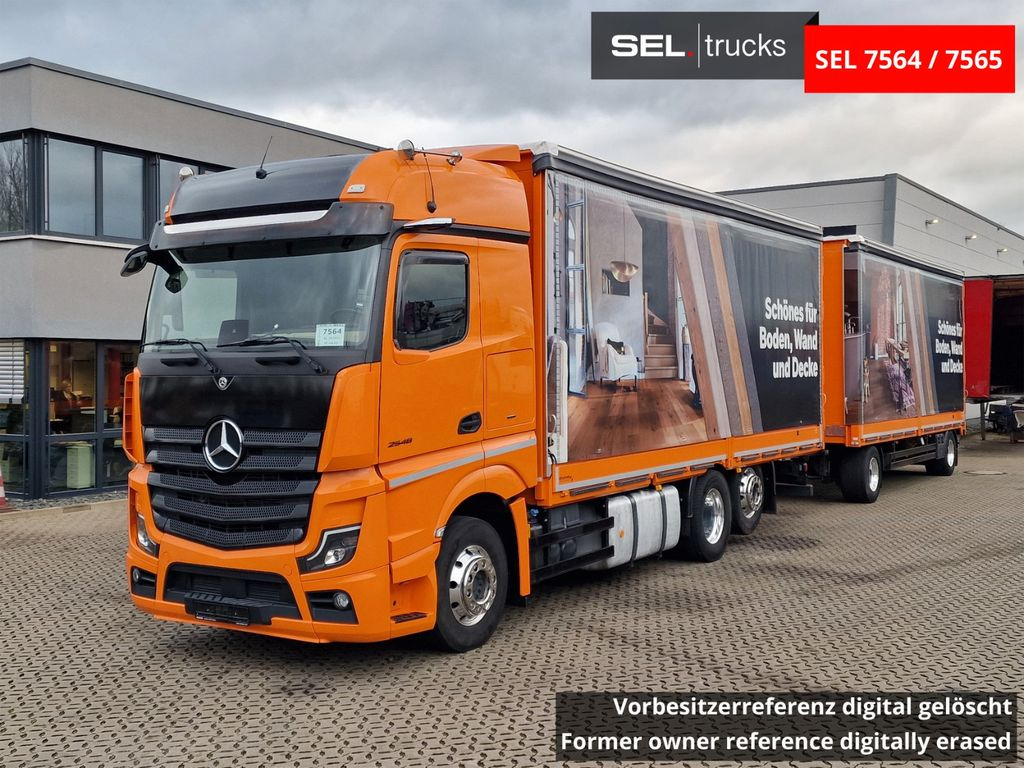 Mercedes-Benz Actros 2548 / Retarder - Tent veoauto: pilt 1 Mercedes-Benz Actros 2548 / Retarder - Tent veoauto: pilt 1