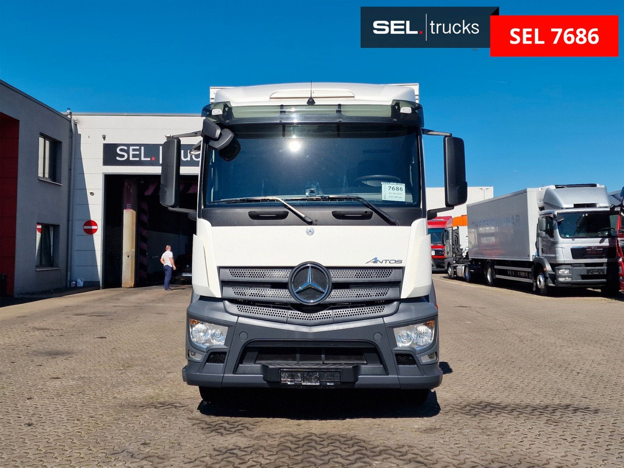 Mercedes-Benz Antos 2543 / Ladebordwand / Lenkachse /Liftachse - Joogiveok: pilt 2 Mercedes-Benz Antos 2543 / Ladebordwand / Lenkachse /Liftachse - Joogiveok: pilt 2