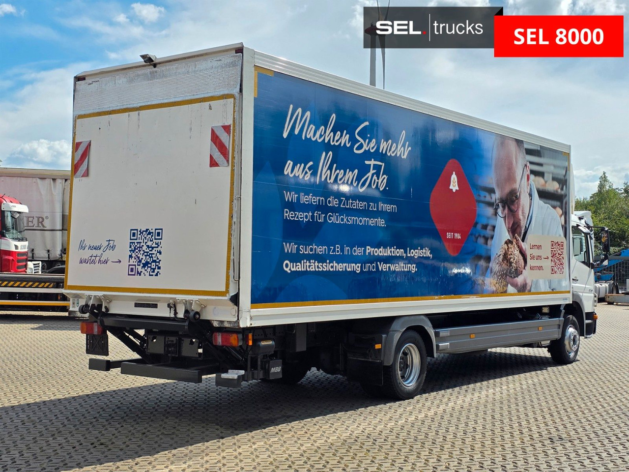 Mercedes-Benz Atego 1218 / Ladebordwand - Kasti veoauto: pilt 5 Mercedes-Benz Atego 1218 / Ladebordwand - Kasti veoauto: pilt 5