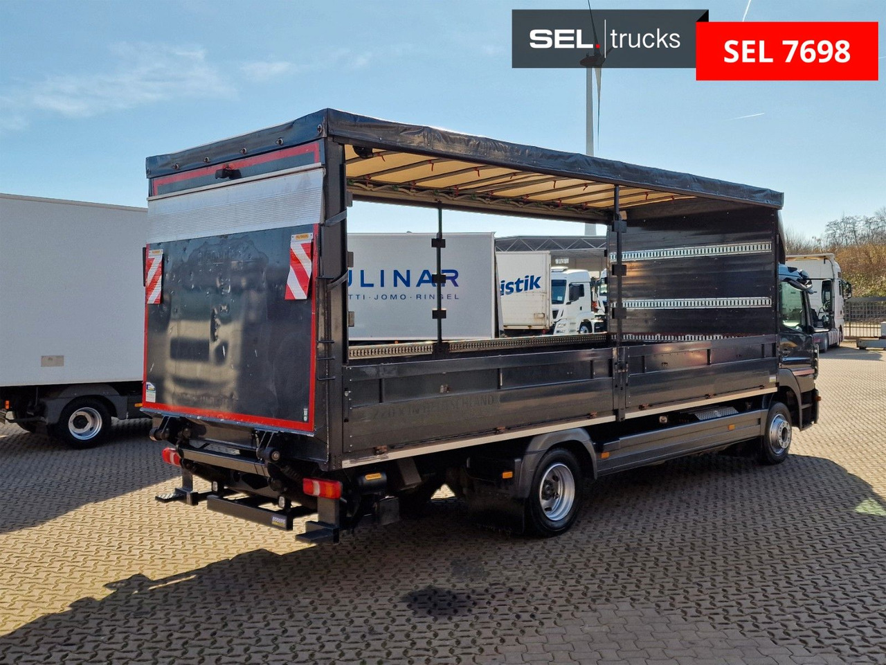 Mercedes-Benz Atego 1221 / Ladebordwand - Tent veoauto: pilt 5 Mercedes-Benz Atego 1221 / Ladebordwand - Tent veoauto: pilt 5