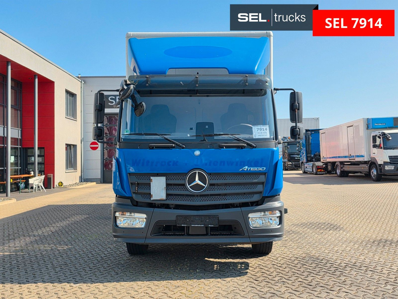 Mercedes-Benz Atego 1324 / Ladebordwand - Kasti veoauto: pilt 2 Mercedes-Benz Atego 1324 / Ladebordwand - Kasti veoauto: pilt 2