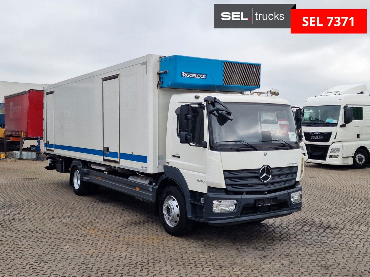 Mercedes-Benz Atego 1530 / Ladebordwand / Frigoblock FK25L - Külmutiga veoauto: pilt 3 Mercedes-Benz Atego 1530 / Ladebordwand / Frigoblock FK25L - Külmutiga veoauto: pilt 3