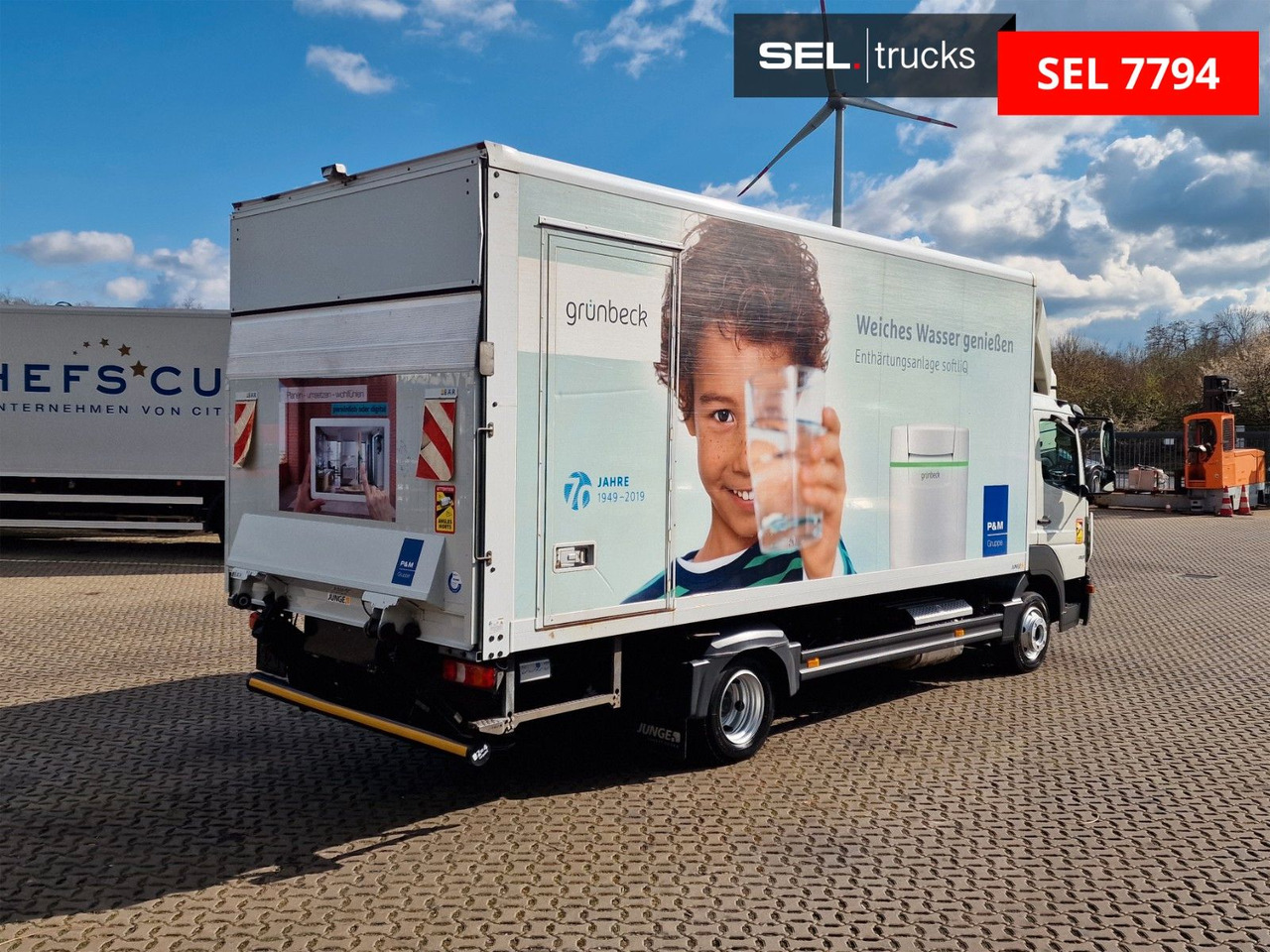 Mercedes-Benz Atego 818 / Ladebordwand / Rückfahrkamera - Tarbesõiduk furgoon: pilt 5 Mercedes-Benz Atego 818 / Ladebordwand / Rückfahrkamera - Tarbesõiduk furgoon: pilt 5