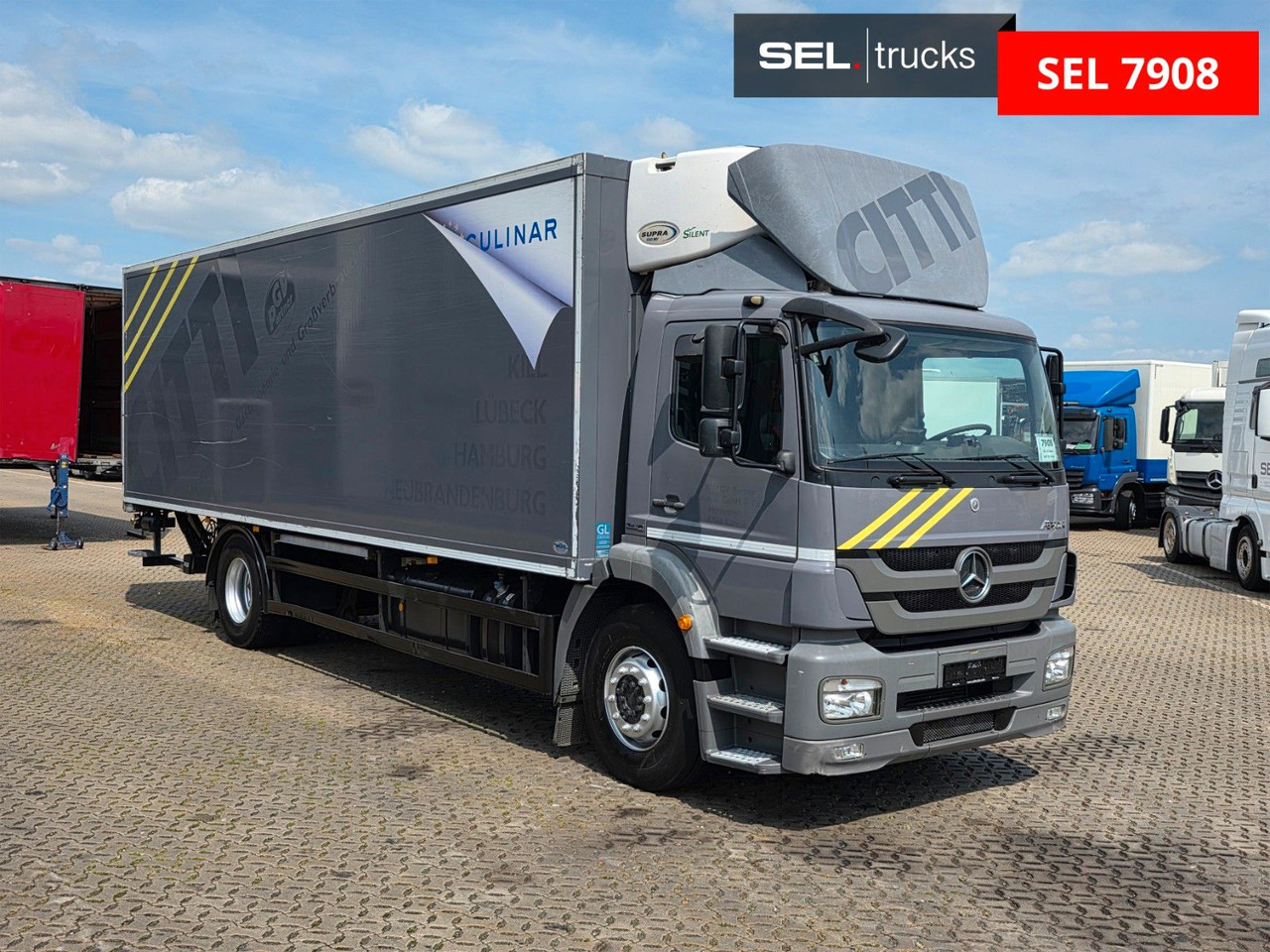 Mercedes-Benz Axor 1824L / Ladebordwand / Carrier Supra 950Mt - Külmutiga veoauto: pilt 3 Mercedes-Benz Axor 1824L / Ladebordwand / Carrier Supra 950Mt - Külmutiga veoauto: pilt 3