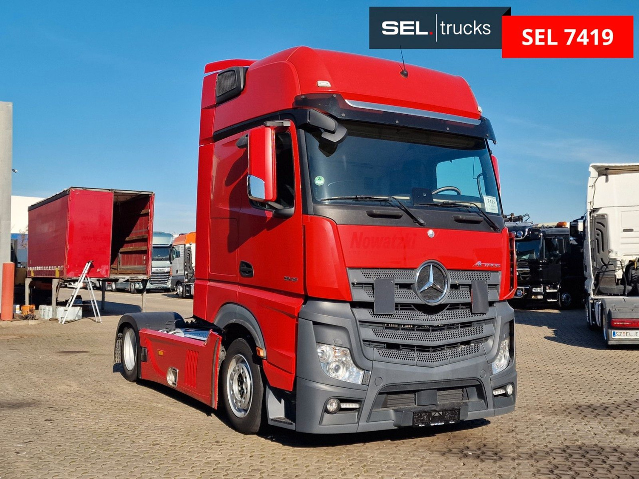 Mercedes-Benz Actros 1845 / Retarder / Standklima / Xenon - Sadulveok: pilt 3 Mercedes-Benz Actros 1845 / Retarder / Standklima / Xenon - Sadulveok: pilt 3