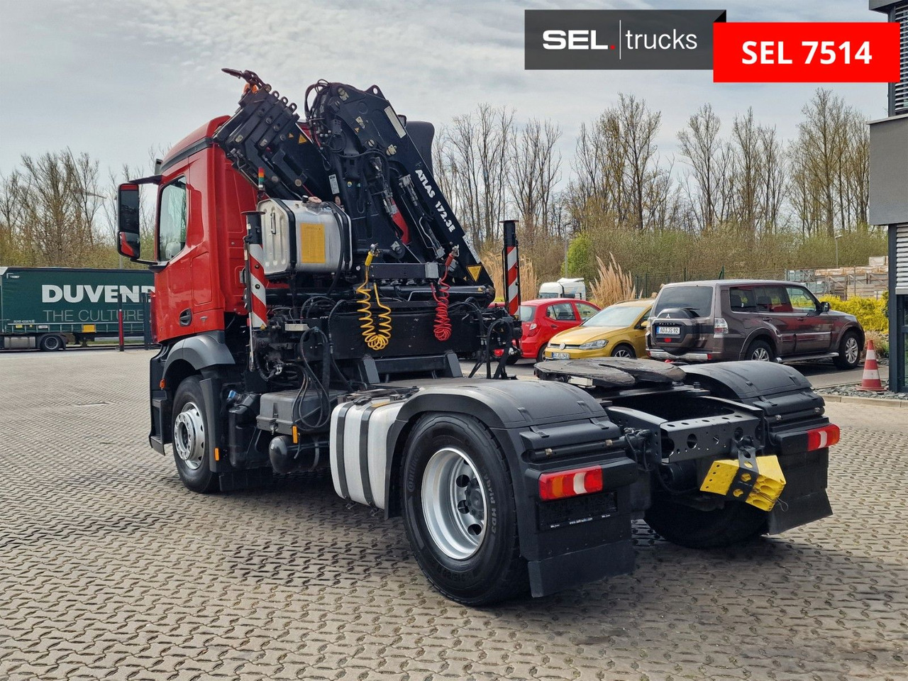 Mercedes-Benz Antos 1843 / Atlas 172.3E-A4 / KRAN - Sadulveok: pilt 1 Mercedes-Benz Antos 1843 / Atlas 172.3E-A4 / KRAN - Sadulveok: pilt 1