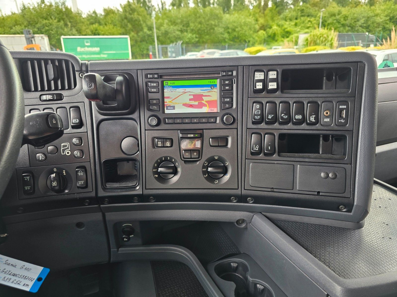 Konteinerveduk/ Tõstukiga veoauto Scania G 410 LB6X2*4MNB / Retarder/PTO/ADR/Lenkachse: pilt 23