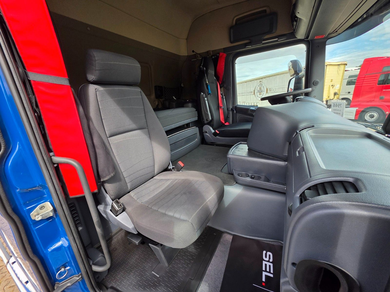 Konteinerveduk/ Tõstukiga veoauto Scania G 410 LB6X2*4MNB / Retarder/PTO/ADR/Lenkachse: pilt 19