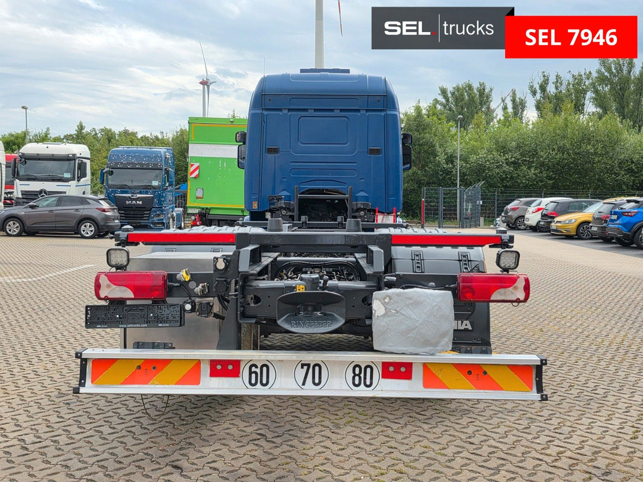 Konteinerveduk/ Tõstukiga veoauto Scania G 410 LB6X2*4MNB / Retarder/PTO/ADR/Lenkachse: pilt 6