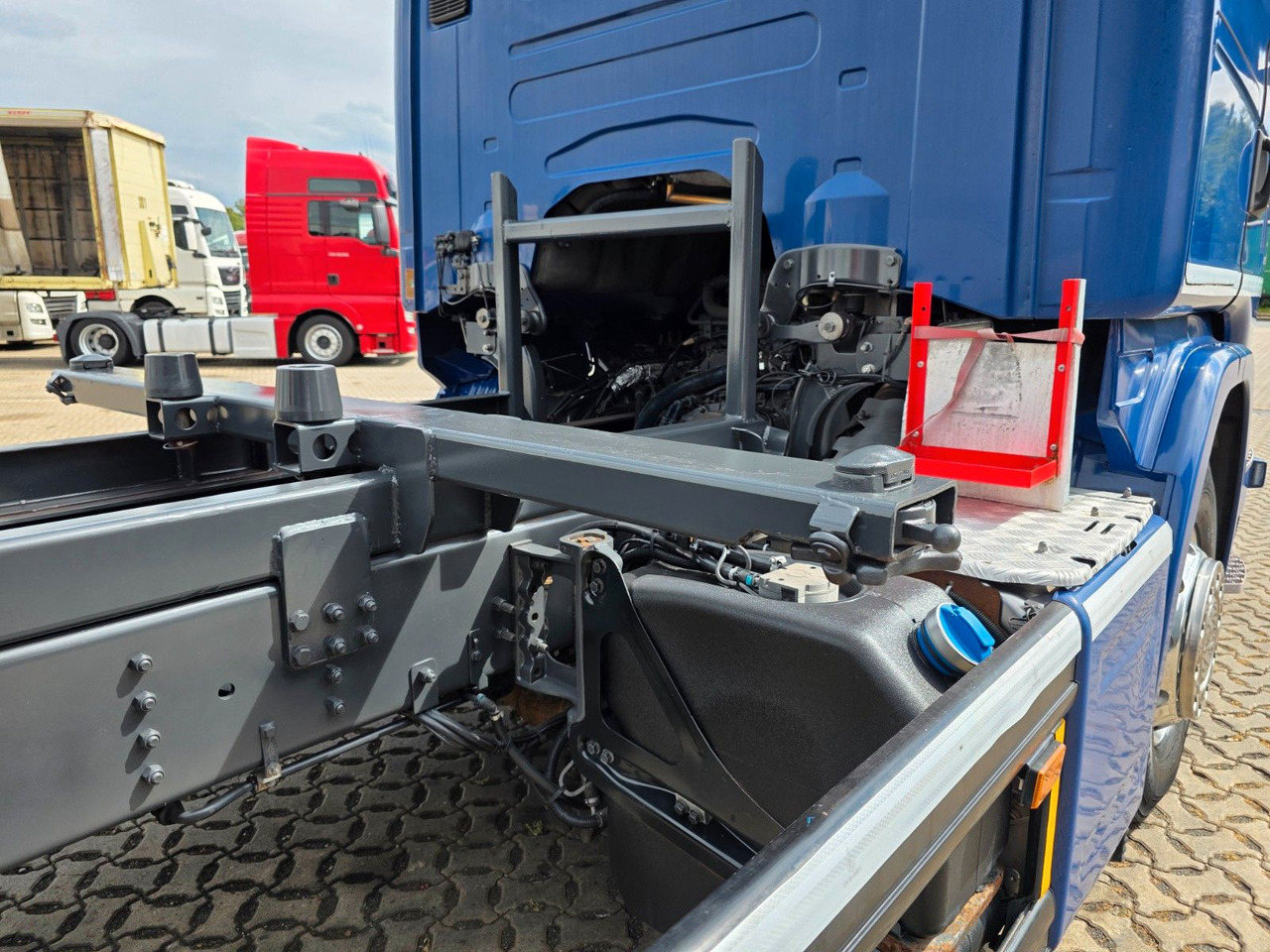 Konteinerveduk/ Tõstukiga veoauto Scania G 410 LB6X2*4MNB / Retarder/PTO/ADR/Lenkachse: pilt 10