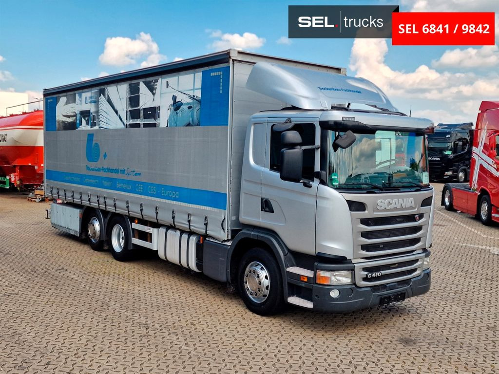 Scania G 410 /Retarder /mit Mitnahmestapler /Lenkachse - Tent veoauto: pilt 3 Scania G 410 /Retarder /mit Mitnahmestapler /Lenkachse - Tent veoauto: pilt 3