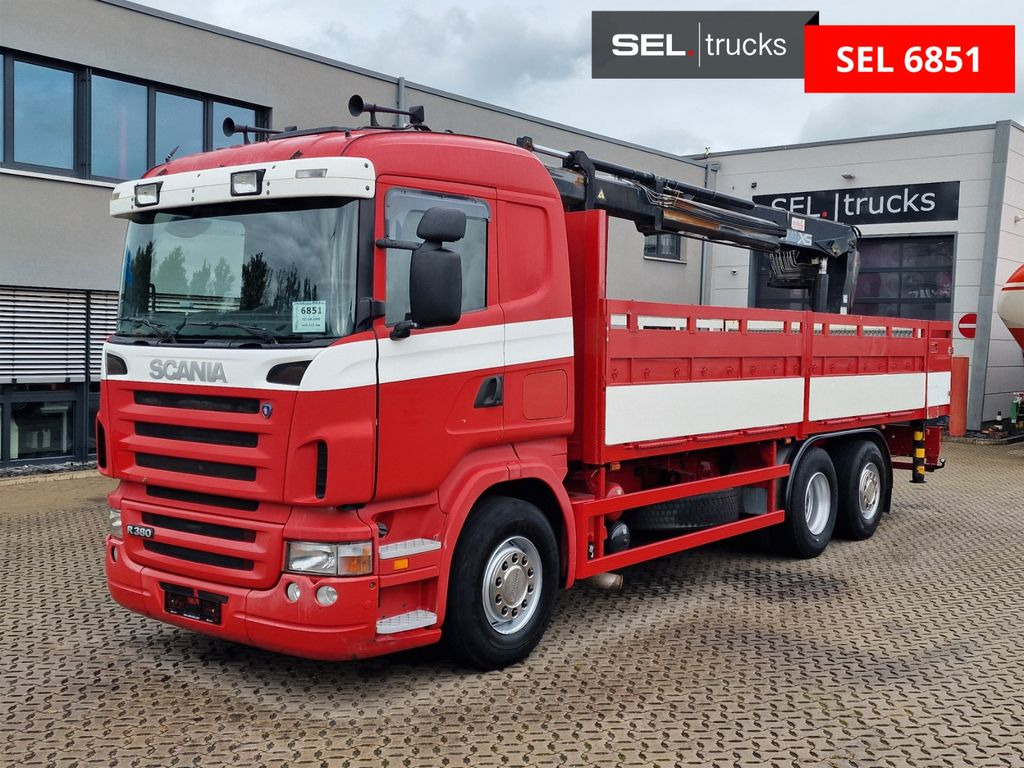 Scania R 380 LB6X2*4MNA / Retarder / HIAB / Lenkachse Scania R 380 LB6X2*4MNA / Retarder / HIAB / Lenkachse - Kraanaga veoauto, Madelveok/ Platvormveok: pilt 1 Scania R 380 LB6X2*4MNA / Retarder / HIAB / Lenkachse Scania R 380 LB6X2*4MNA / Retarder / HIAB / Lenkachse - Kraanaga veoauto, Madelveok/ Platvormveok: pilt 1