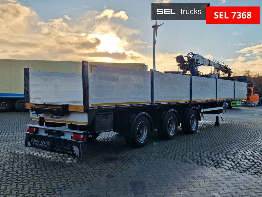 Schröder S11/24-P2-13,55 / Kran / Lenkachse Schröder S11/24-P2-13,55 / Kran / Lenkachse - Platvorm/ Madelpoolhaagis: pilt 5 Schröder S11/24-P2-13,55 / Kran / Lenkachse Schröder S11/24-P2-13,55 / Kran / Lenkachse - Platvorm/ Madelpoolhaagis: pilt 5