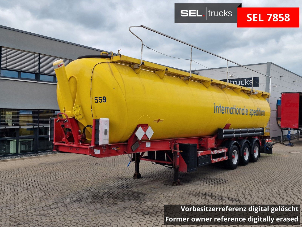 Spitzer K 2766 CAL GGVS / Kippsilo / 66m3 / ADR AT - Silo poolhaagis: pilt 1 Spitzer K 2766 CAL GGVS / Kippsilo / 66m3 / ADR AT - Silo poolhaagis: pilt 1