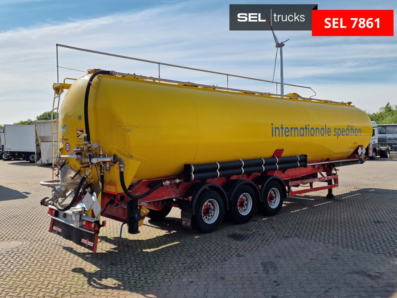 Spitzer SK 2766 CAL GGVS / Kippsilo / 66 m3 / ADR ATDR A - Silo poolhaagis: pilt 5 Spitzer SK 2766 CAL GGVS / Kippsilo / 66 m3 / ADR ATDR A - Silo poolhaagis: pilt 5