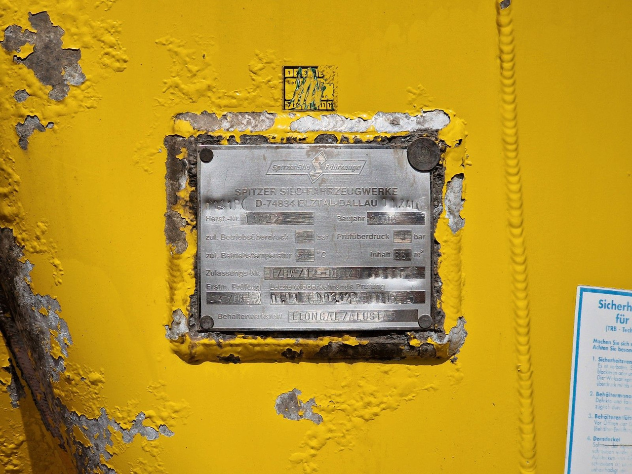 Silo poolhaagis Spitzer SK 2766 CAL GGVS / Kippsilo / 66 m3 / ADR ATDR A: pilt 13