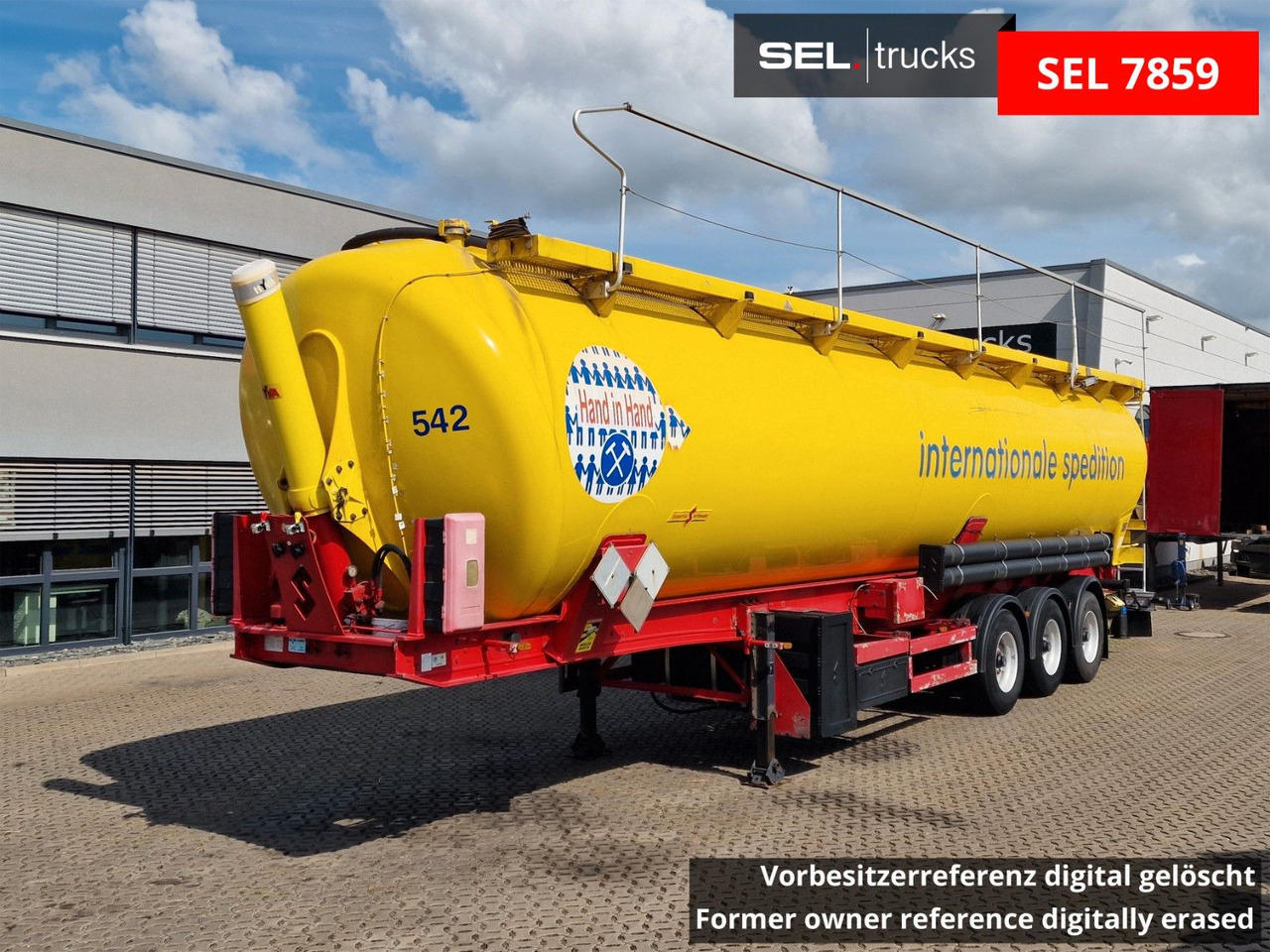 Spitzer SK 2766 CAL GGVS / Kippsilo / 66m3 / ADR AT - Silo poolhaagis: pilt 1 Spitzer SK 2766 CAL GGVS / Kippsilo / 66m3 / ADR AT - Silo poolhaagis: pilt 1