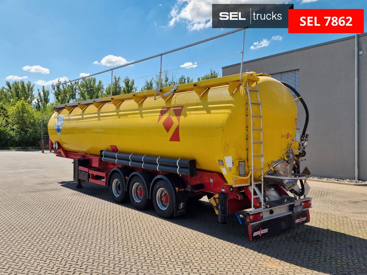 Silo poolhaagis Spitzer SK2766CAL GGVS / Kippsilo / Alu / ADR AT / 66m³: pilt 7