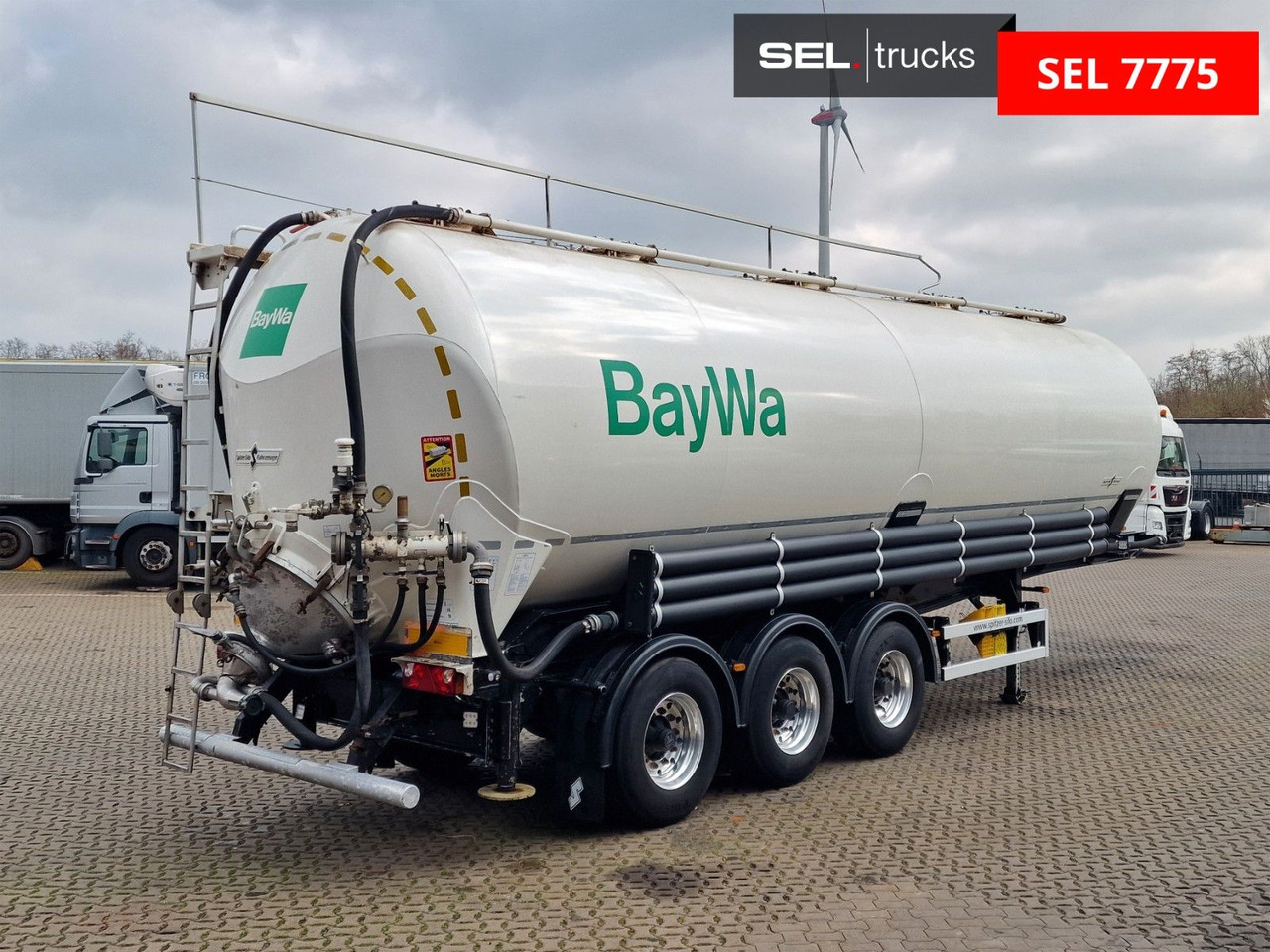 Spitzer SKS 27 / Kippsilo / 53.000 l / Liftachse - Silo poolhaagis: pilt 5 Spitzer SKS 27 / Kippsilo / 53.000 l / Liftachse - Silo poolhaagis: pilt 5