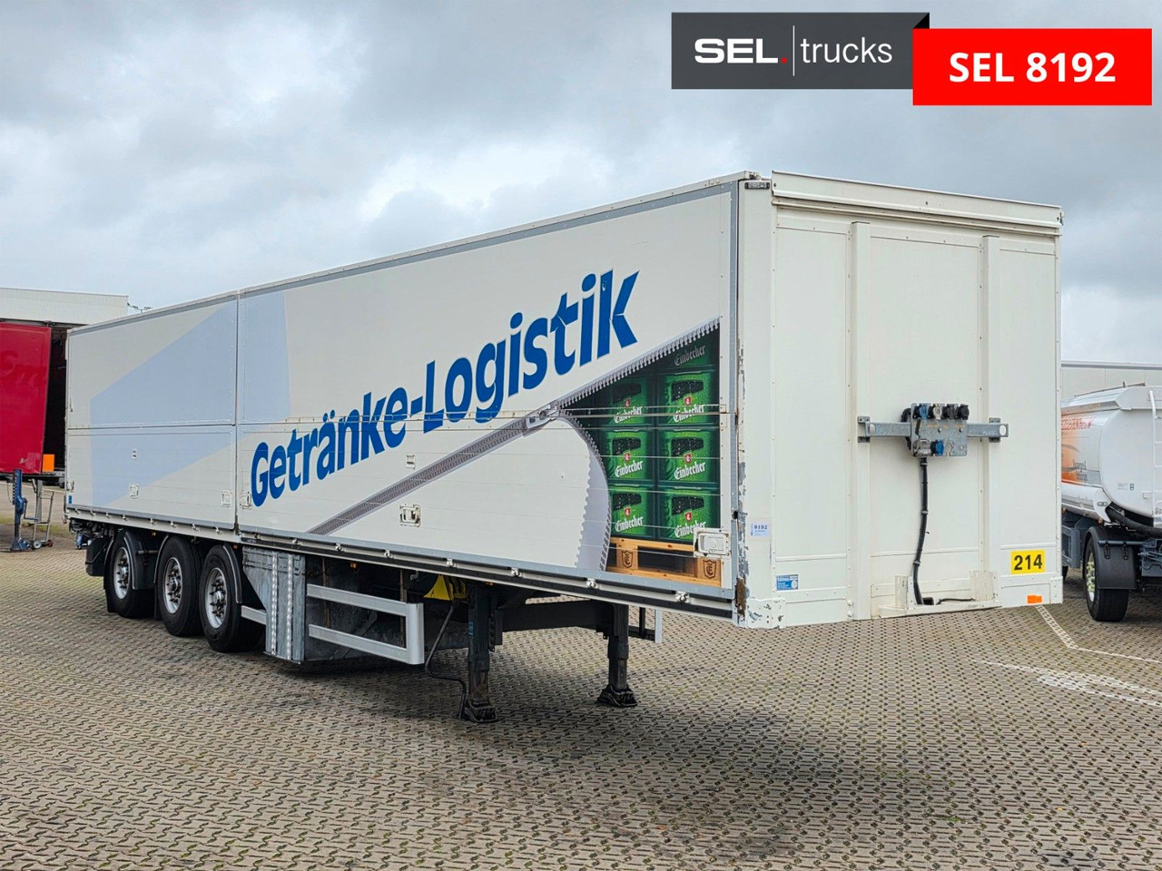 System Trailer PRSSL-24-1TRI / Ldbw / Lenkachse - Joogiveo poolhaagis: pilt 3 System Trailer PRSSL-24-1TRI / Ldbw / Lenkachse - Joogiveo poolhaagis: pilt 3