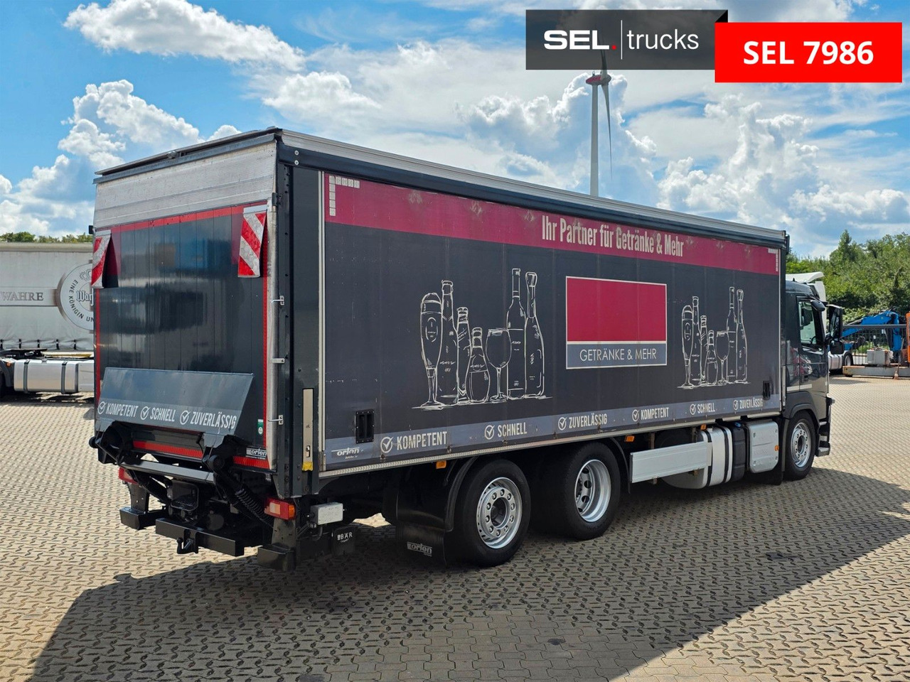 Volvo FM 410 / Ladebordwand / Lenkachse / Liftachse - Tent veoauto: pilt 5 Volvo FM 410 / Ladebordwand / Lenkachse / Liftachse - Tent veoauto: pilt 5