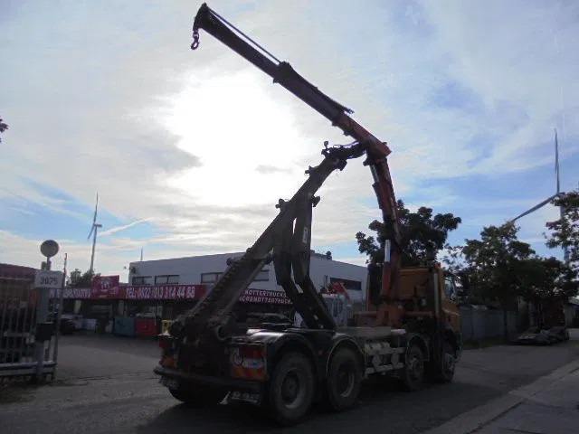 DAF 85.360 8X4 - Veoauto - kaablisüsteem, Kraanaga veoauto: pilt 4 DAF 85.360 8X4 - Veoauto - kaablisüsteem, Kraanaga veoauto: pilt 4