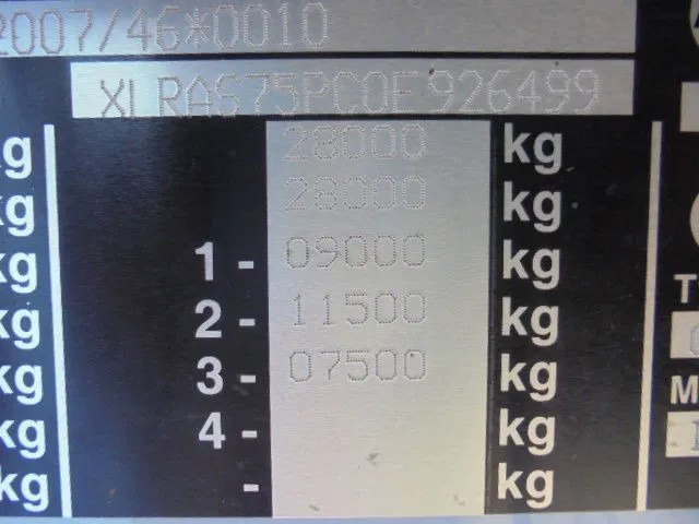 Kabiinišassiiga veoauto DAF CF 75.310 FAN 6x2 NL TRUCK: pilt 16 Kabiinišassiiga veoauto DAF CF 75.310 FAN 6x2 NL TRUCK: pilt 16