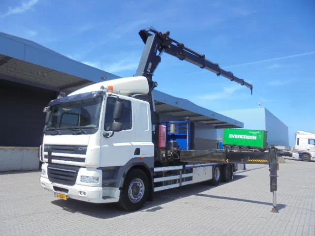 DAF CF 85 360 6X2 HIAB 477/5 NL TRUCK - Madelveok/ Platvormveok, Kraanaga veoauto: pilt 1 DAF CF 85 360 6X2 HIAB 477/5 NL TRUCK - Madelveok/ Platvormveok, Kraanaga veoauto: pilt 1