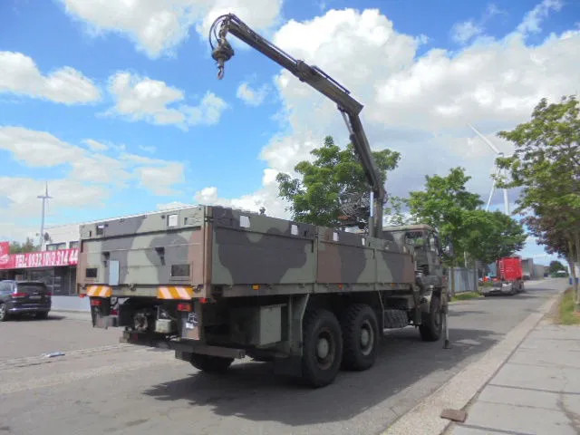 DAF YHZ 2300 6X6 + HIAB CRANE - Madelveok/ Platvormveok, Kraanaga veoauto: pilt 3 DAF YHZ 2300 6X6 + HIAB CRANE - Madelveok/ Platvormveok, Kraanaga veoauto: pilt 3