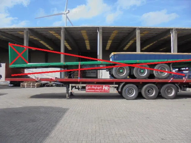 Fruehauf ONCR 39-327 A - Platvorm/ Madelpoolhaagis: pilt 3 Fruehauf ONCR 39-327 A - Platvorm/ Madelpoolhaagis: pilt 3