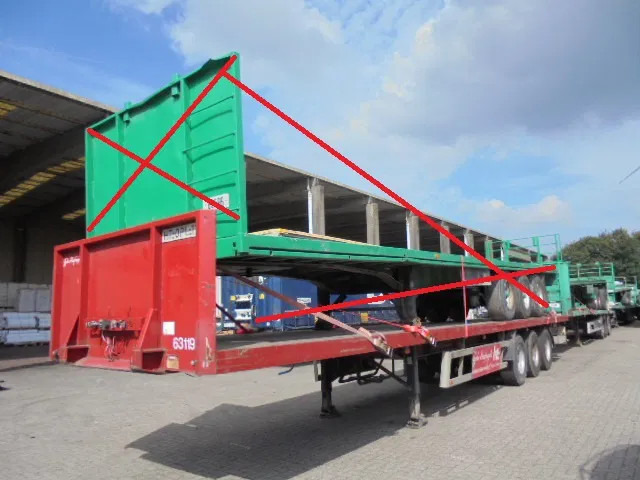 Fruehauf ONCR 39-327 A - Platvorm/ Madelpoolhaagis: pilt 1 Fruehauf ONCR 39-327 A - Platvorm/ Madelpoolhaagis: pilt 1