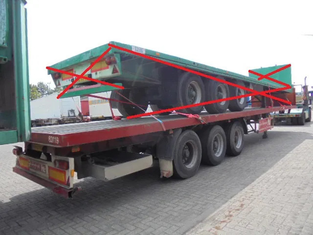 Fruehauf ONCR 39-327 A - Platvorm/ Madelpoolhaagis: pilt 5 Fruehauf ONCR 39-327 A - Platvorm/ Madelpoolhaagis: pilt 5