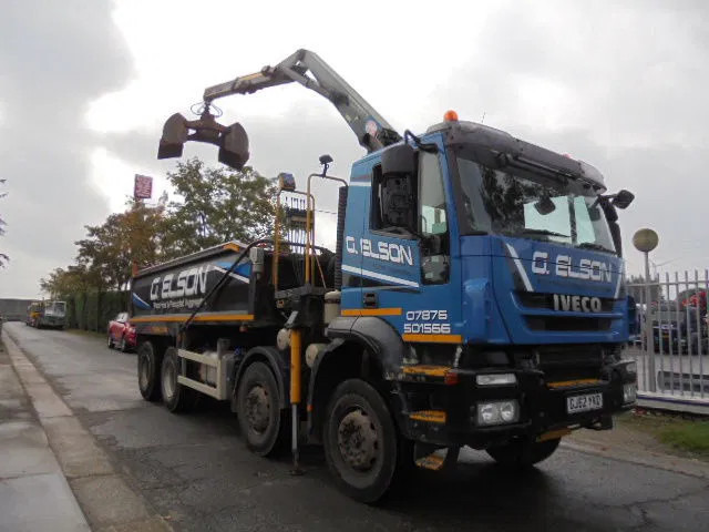 Iveco AD340T36 8X4 - Kallurauto, Kraanaga veoauto: pilt 3 Iveco AD340T36 8X4 - Kallurauto, Kraanaga veoauto: pilt 3