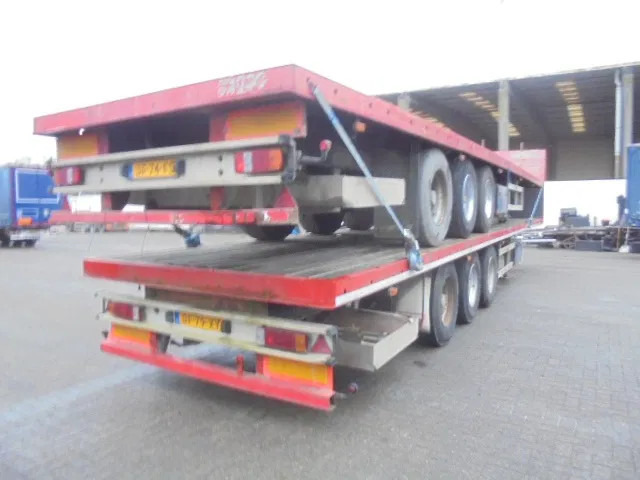 Netam-Fruehauf 2 STUKS NL TRAILER - Platvorm/ Madelpoolhaagis: pilt 4 Netam-Fruehauf 2 STUKS NL TRAILER - Platvorm/ Madelpoolhaagis: pilt 4