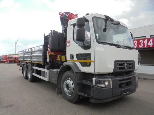 Renault 320 6X4 + FASSI F245 DEMO UNUSED - Madelveok/ Platvormveok, Kraanaga veoauto: pilt 2 Renault 320 6X4 + FASSI F245 DEMO UNUSED - Madelveok/ Platvormveok, Kraanaga veoauto: pilt 2