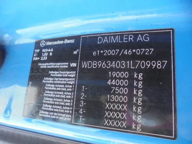Sadulveok Mercedes-Benz Actros 1842 LS EUR 6: pilt 15