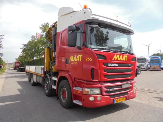 Scania G480 8X2 RETARDER NL TRUCK - Kraanaga veoauto: pilt 3 Scania G480 8X2 RETARDER NL TRUCK - Kraanaga veoauto: pilt 3