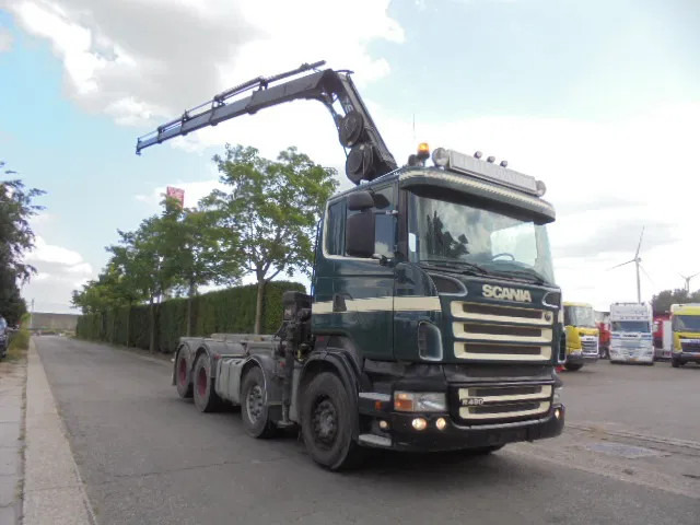 Scania R420 LB 8X2 LIFTAS - Veoauto - kaablisüsteem, Kraanaga veoauto: pilt 3 Scania R420 LB 8X2 LIFTAS - Veoauto - kaablisüsteem, Kraanaga veoauto: pilt 3