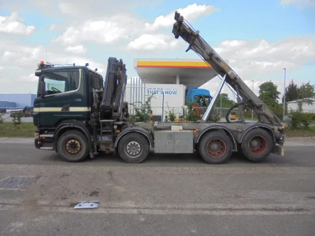 Scania R420 LB 8X2 LIFTAS - Veoauto - kaablisüsteem, Kraanaga veoauto: pilt 4 Scania R420 LB 8X2 LIFTAS - Veoauto - kaablisüsteem, Kraanaga veoauto: pilt 4