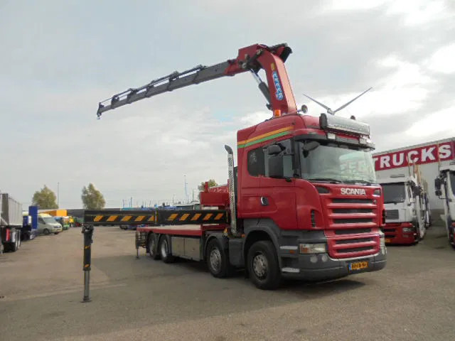 Scania R480 8X2 - Kraanaga veoauto: pilt 2 Scania R480 8X2 - Kraanaga veoauto: pilt 2