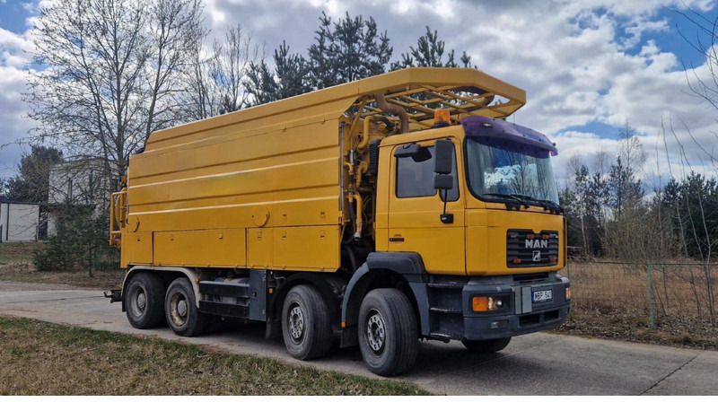 MAN 35.464 channel cleaner, 8x4 full spring, manual - Vaakumveok: pilt 2 MAN 35.464 channel cleaner, 8x4 full spring, manual - Vaakumveok: pilt 2