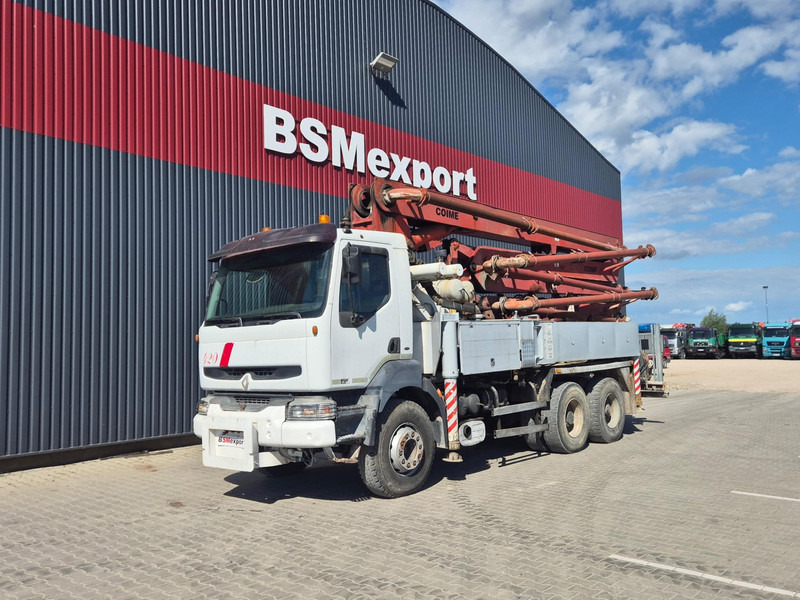 Renault Kerax 420 + COIME PDF 33.5 E - Betoonipump: pilt 1 Renault Kerax 420 + COIME PDF 33.5 E - Betoonipump: pilt 1