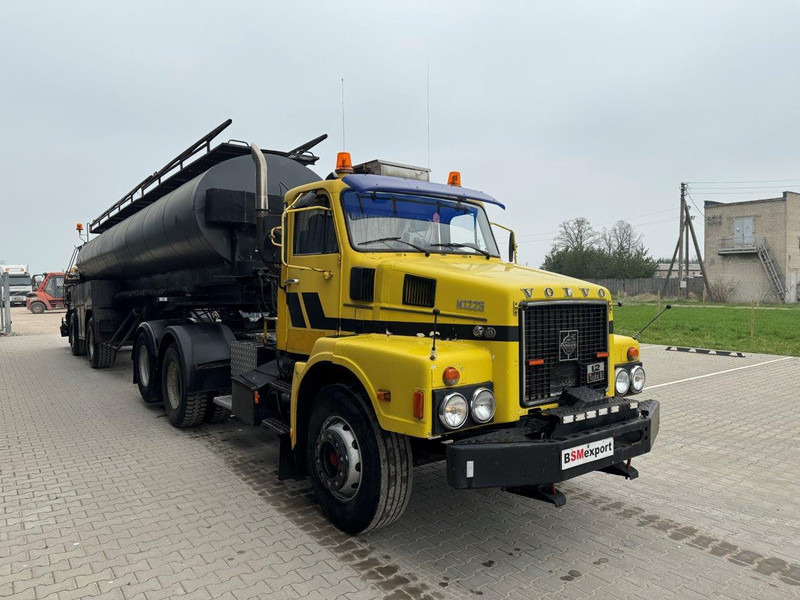 Volvo N12 + bitum spreader semitrailer - Tsisternauto: pilt 2 Volvo N12 + bitum spreader semitrailer - Tsisternauto: pilt 2