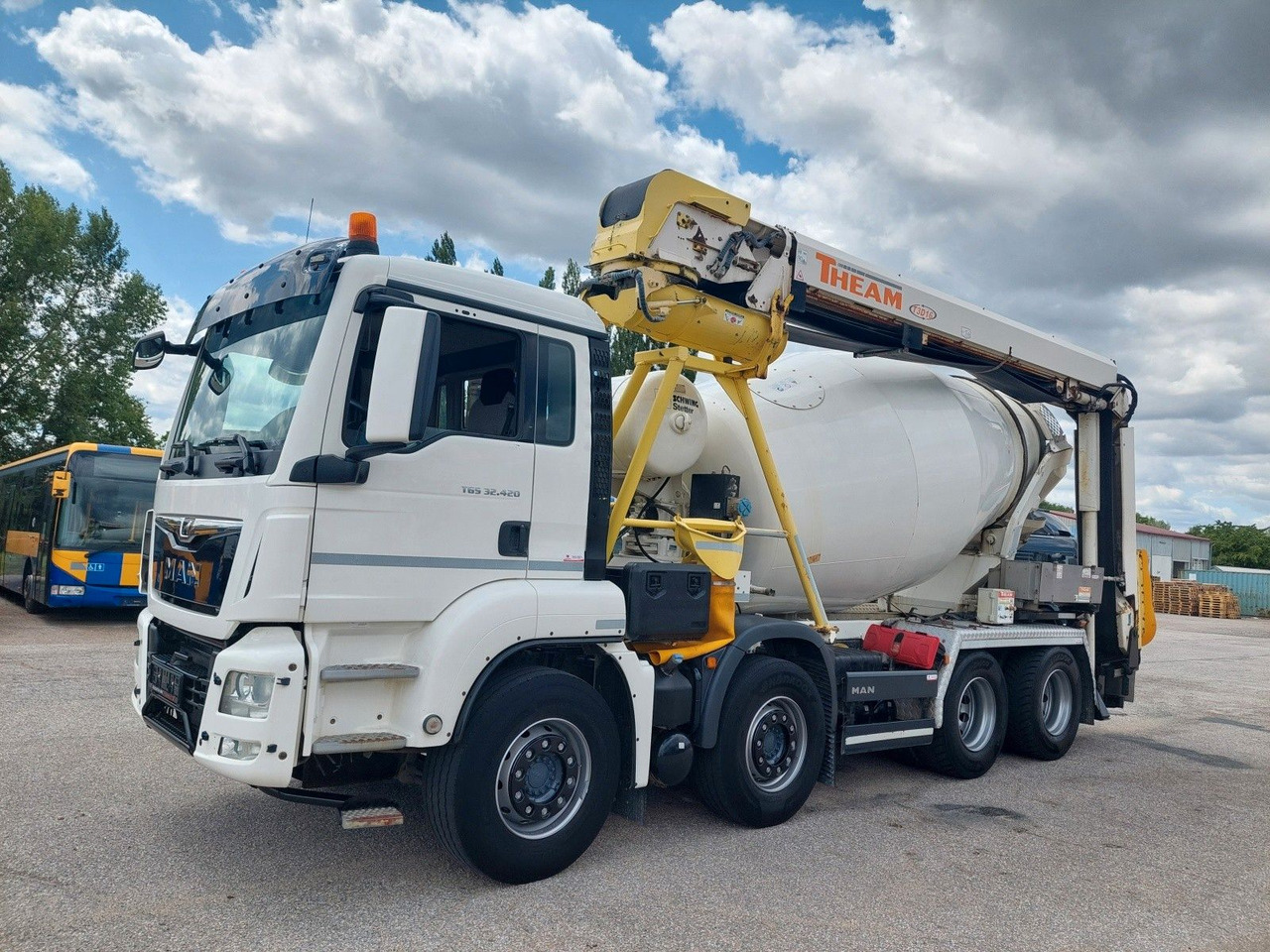 MAN TGS 32.420 BB Stetter AM 8 FHCBL + Theam T3D16 - Autobetoonisegisti: pilt 1 MAN TGS 32.420 BB Stetter AM 8 FHCBL + Theam T3D16 - Autobetoonisegisti: pilt 1