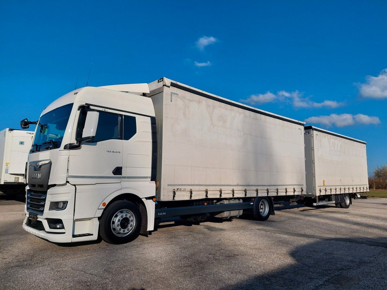 MAN TGX 18.470 LL + Gniotpol G-4080 120 m3 Durchbar - Tent veoauto: pilt 1 MAN TGX 18.470 LL + Gniotpol G-4080 120 m3 Durchbar - Tent veoauto: pilt 1